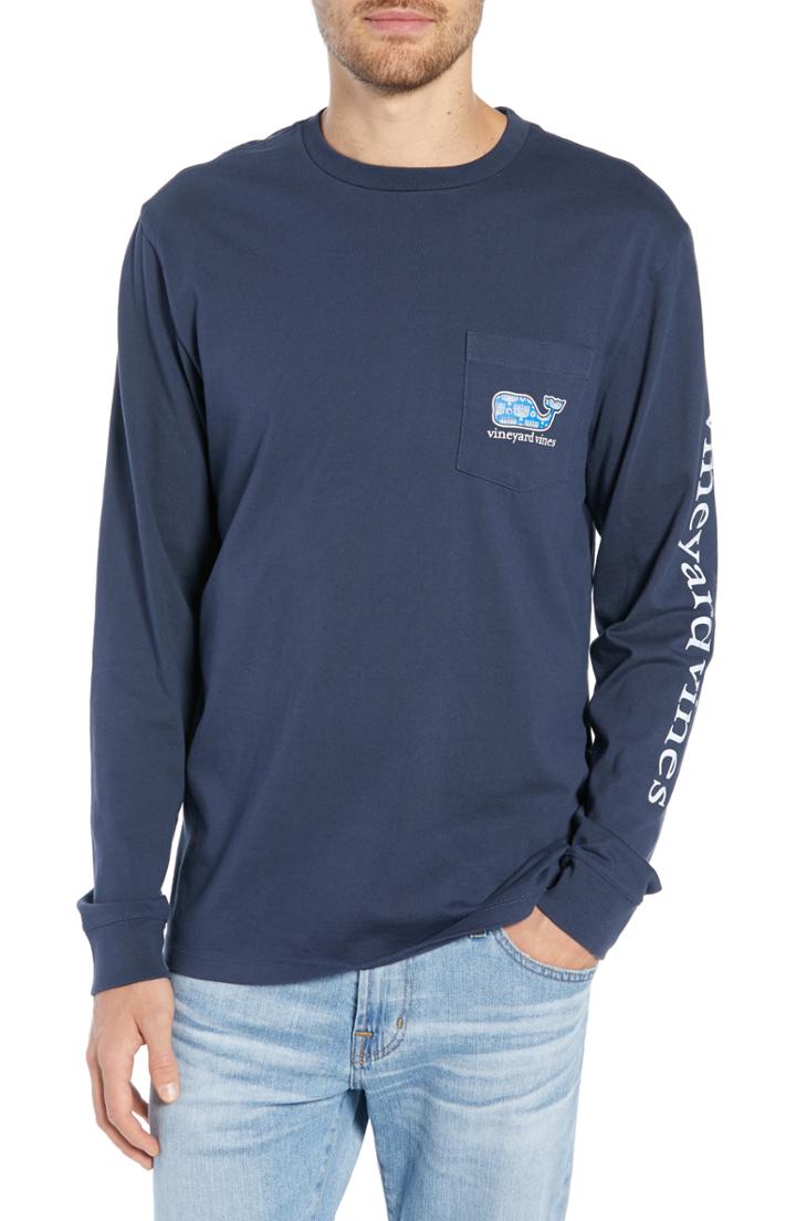Men's Vineyard Vines Hannukah Graphic T-shirt - Blue