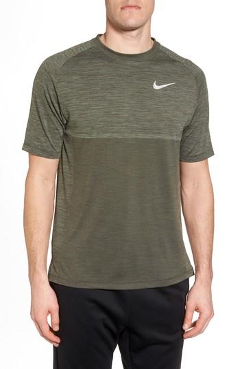 Men's Nike Dry Medalist Running Top - Green