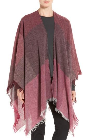 Women's Eileen Fisher Viaggio Wool Blend Serape