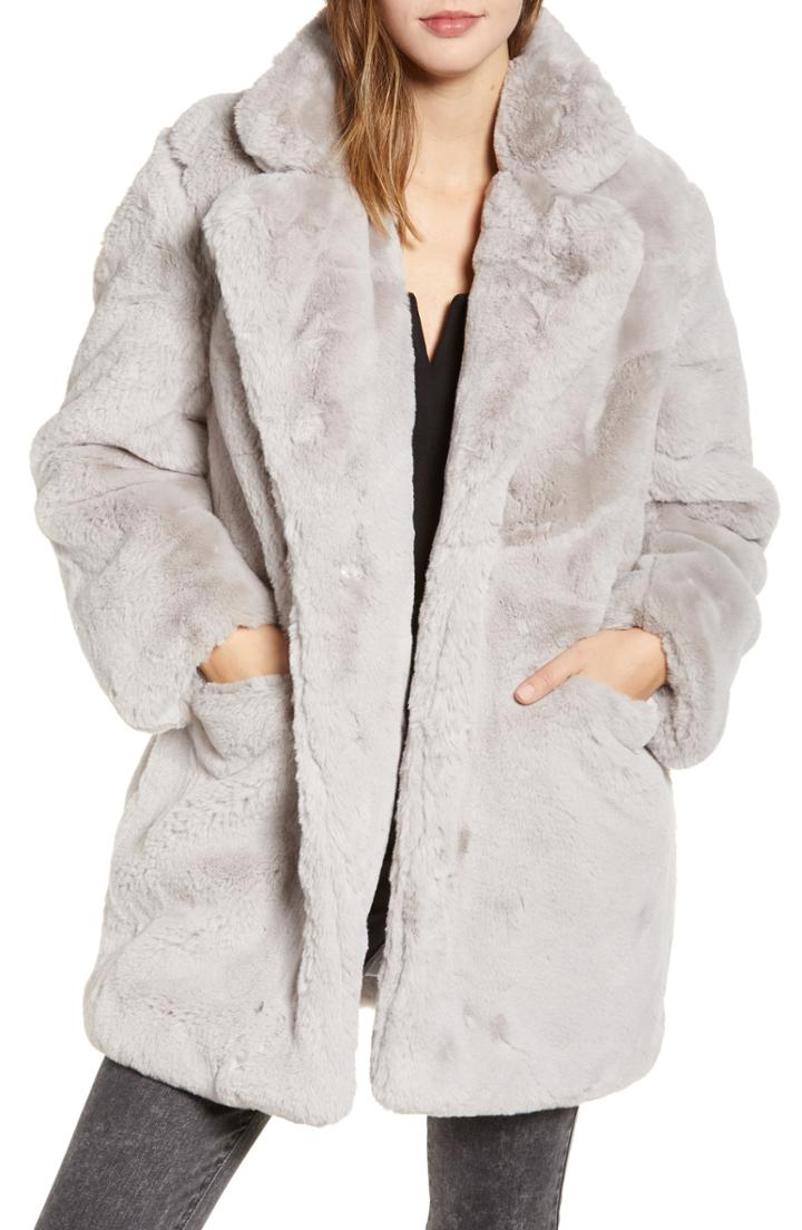 Women's Apparis Sophie Faux Fur Coat