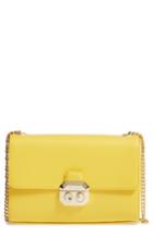 Ted Baker London Leather Crossbody Bag - Yellow