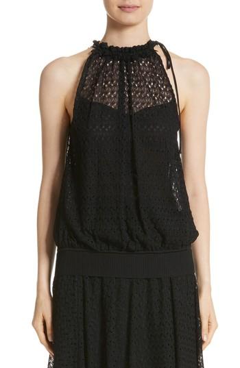 Women's Missoni Knit Halter Tank Us / 40 It - Black