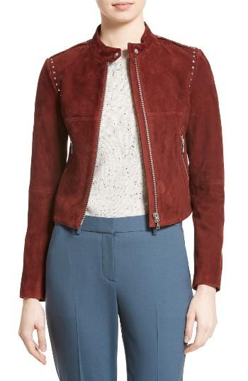Women's Theory Bavewick Suede Jacket