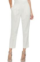 Women's Vince Camuto Tonal Leaf Print Slim Pants - Ivory