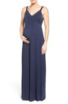 Women's Tart Maternity 'suri' Maternity Maxi Dress - Blue