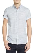 Men's Ted Baker London Braaks Extra Slim Fit Flower Print Sport Shirt