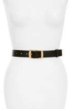 Women's Stella Mccartney Alter Faux Leather Belt - Black