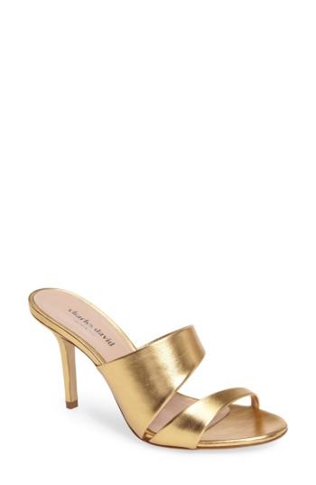 Women's Charles David Status Sandal M - Yellow