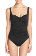 Women's La Blanca 'sweetheart' One-piece Swimsuit - Black
