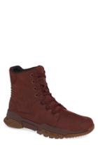 Men's Timberland City Force Reveal Plain Toe Boot M - Burgundy