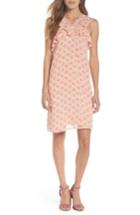 Women's 19 Cooper Crisscross Ruffle Shift Dress - Pink