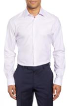 Men's John Varvatos Star Usa Slim Fit Check Dress Shirt .5r - Purple