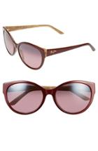 Women's Maui Jim 58mm Polarizedplus Sunglasses - Ruby With Sandstone/ Maui Rose