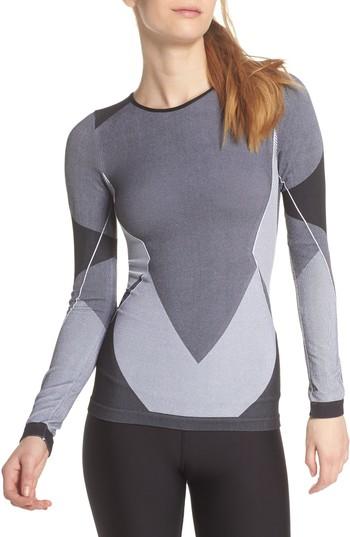 Women's Alala Score Long Sleeve Tee - Grey