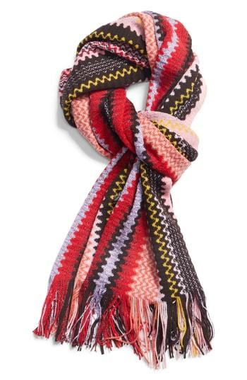 Women's Missoni Sparkle Zigzag Scarf