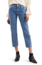 Women's Levi's Made & Crafted(tm) 501 High Waist Crop Skinny Jeans - Blue