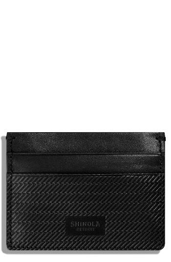 Men's Shinola Leather Card Case -