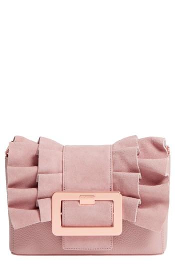 Ted Baker London Nerinee Bow Buckle Clutch - Pink