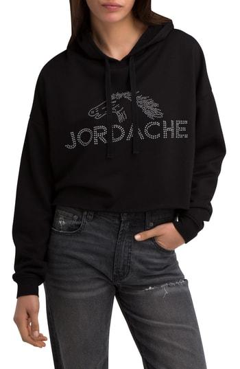 Women's Jordache Kelly Crop Hoodie