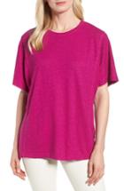 Women's Eileen Fisher Hemp & Organic Cotton Top, Size - Pink