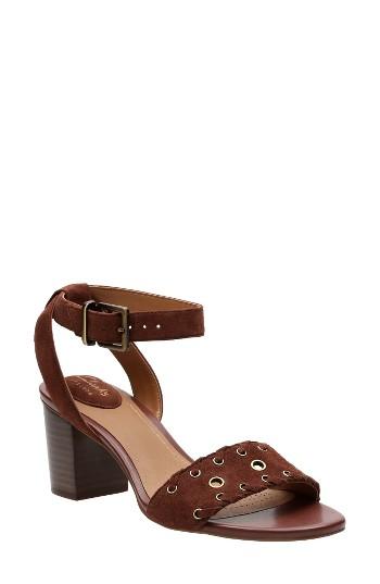 Women's Clarks Ralene Sheen Sandal M - Brown