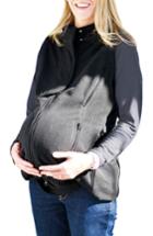 Women's B & Me Booker Maternity Vest - Black