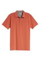 Men's Bobby Jones Control Stripe Jersey Polo, Size - Orange