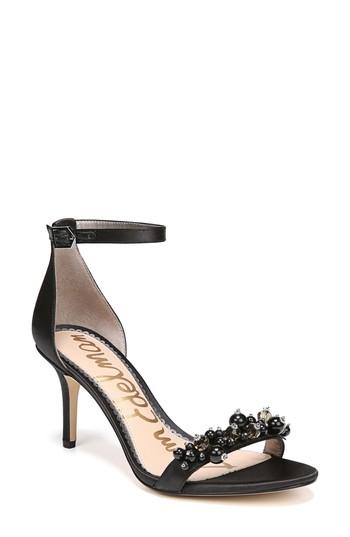 Women's Sam Edelman Platt Embellished Sandal M - Black