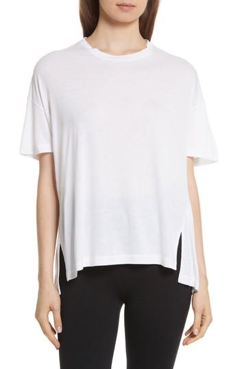 Women's Vince Drapey Crew Tee - White