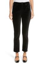 Women's Kate Spade New York Stretch Velveteen Ankle Pants - Black
