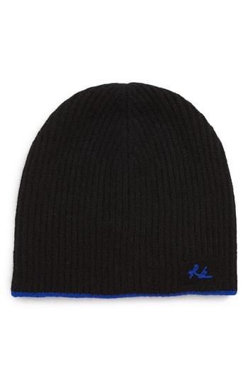 Women's Rag & Bone Yorke Cashmere Beanie - Black