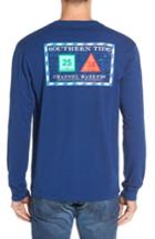 Men's Southern Tide 'channel Marker' Graphic Pocket Long Sleeve T-shirt