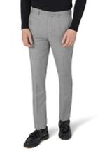 Men's Topman Como Skinny Fit Grey Suit Pants X 30 - Grey