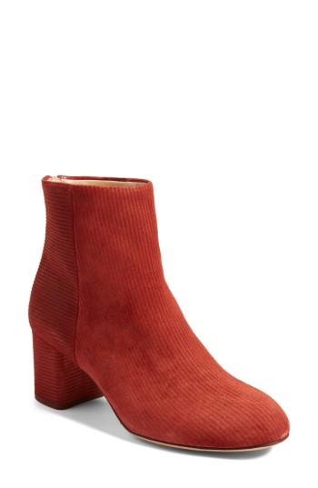 Women's Rag & Bone Drea Block Heel Bootie Us / 36eu - Red