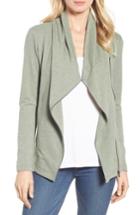 Petite Women's Caslon Stella Knit Jacket, Size P - Green