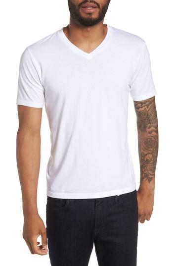 Men's Goodlife Classic Supima Cotton Blend V-neck T-shirt, Size - White