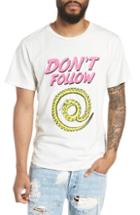 Men's Barking Irons Don't Follow Crewneck T-shirt