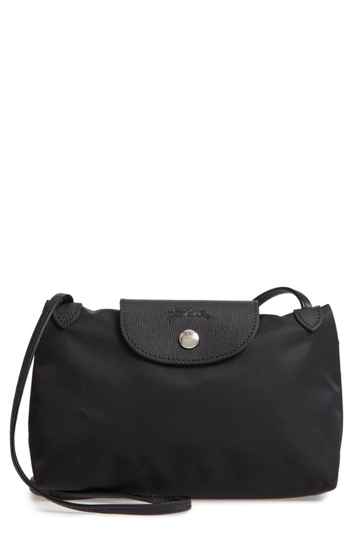 Longchamp Le Pliage Neo Crossbody Bag - Black