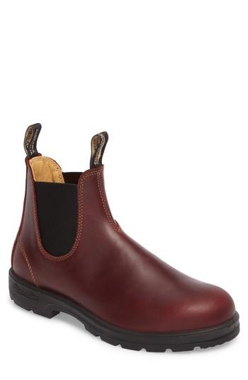 Men's Blundstone Footwear Chelsea Boot .5 M - Burgundy