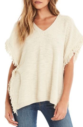 Women's Michael Stars Cotton Poncho - Brown