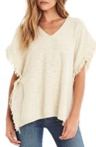 Women's Michael Stars Cotton Poncho - Brown