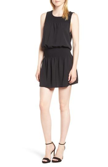 Women's Bishop + Young Smocked Dress - Black