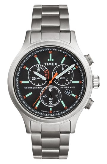Men's Timex Archive Allied Chronograph Bracelet Watch, 42mm