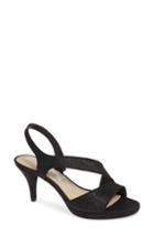 Women's Nina Nasreen Asymmetrical Sandal M - Black