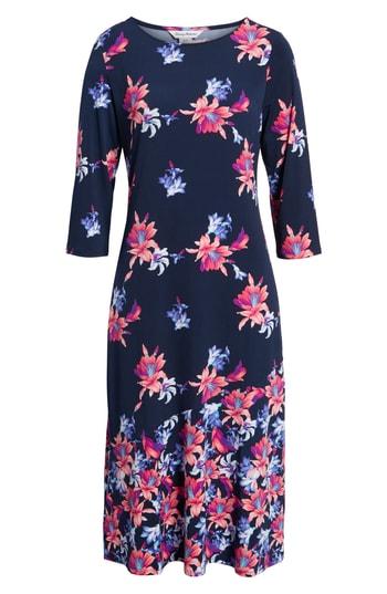 Women's Tommy Bahama Costa Cactus Midi Dress - Blue