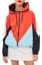 Women's Topshop Dallas Windbreaker Jacket - Blue