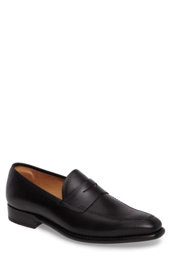 Men's Mezlan Claude Penny Loafer M - Black