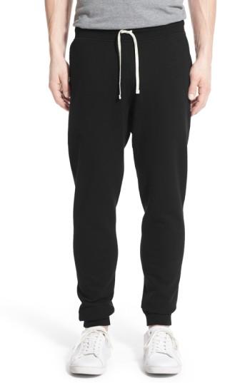 Men's Reigning Champ Slim Fit Sweatpants, Size - Black