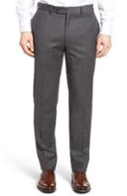 Men's Bensol Flannel Wool Trousers - Grey