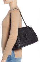 Saint Laurent Nolita Large Leather Shoulder Bag -